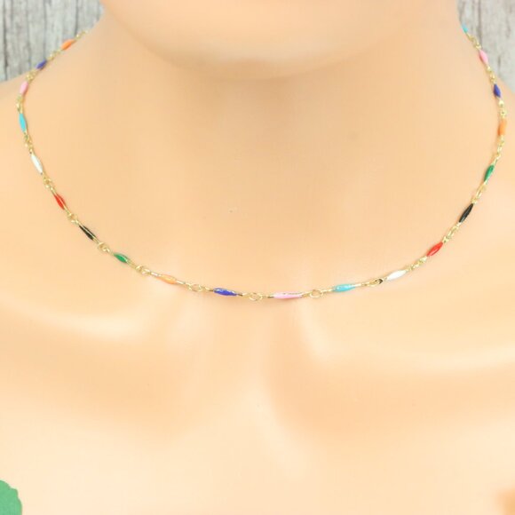 "Minimalist Necklace Chain, Elegant Jewelry for Women & Girls | MLCRC1843 - Picture 6 of 10